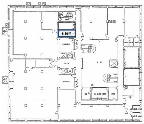 新溝ノ口ビルB1F 間取り図