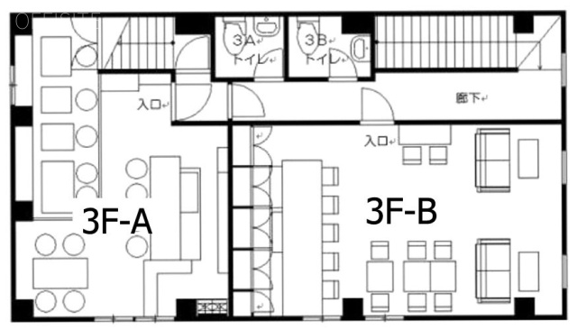 第一玉屋ビルA 間取り図