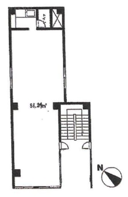 リッツお茶の水第21F 間取り図