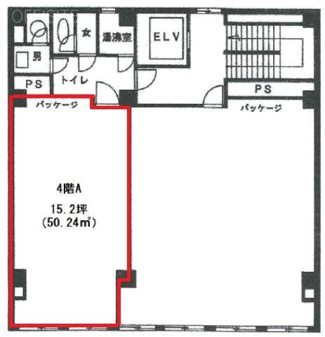 五洋ビルA 間取り図