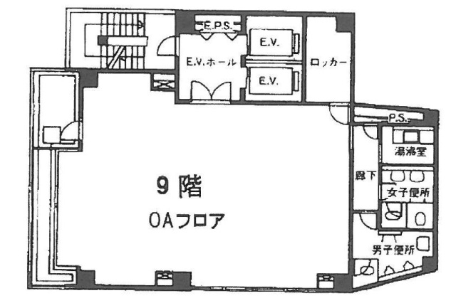 日本橋日光ビル9F 間取り図
