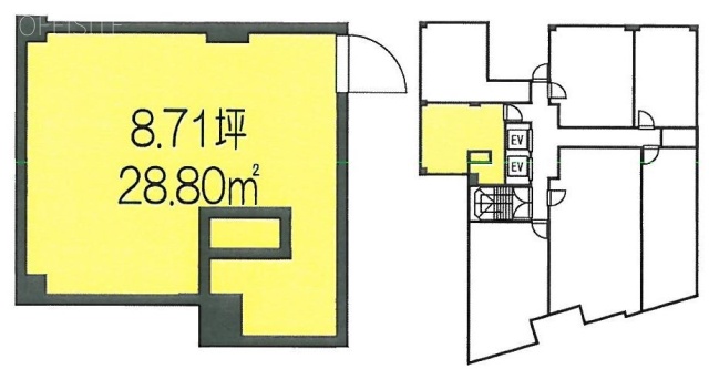 新宿ペガサス館202 間取り図