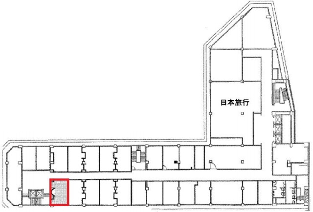 新橋駅前ビル1号館923 間取り図