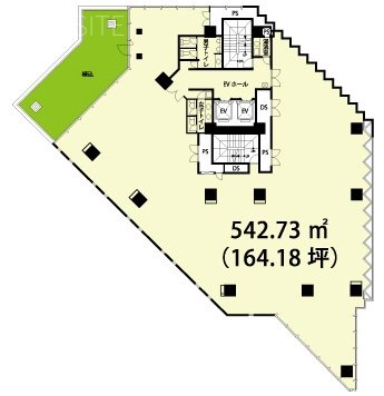 オフィスニューガイア東陽町№644F 間取り図