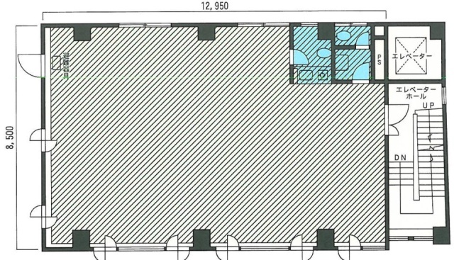 長谷川ビル3F 間取り図