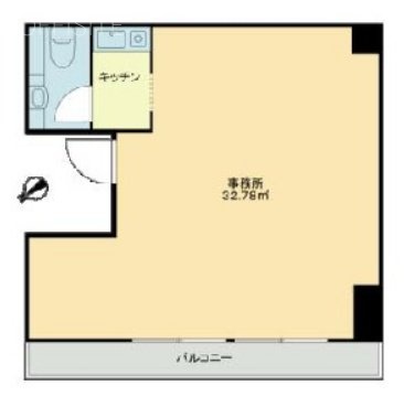 MSB西新橋ビル401 間取り図