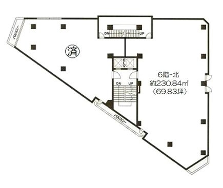 厚木センタービル北 間取り図