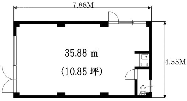 TMビル101 間取り図