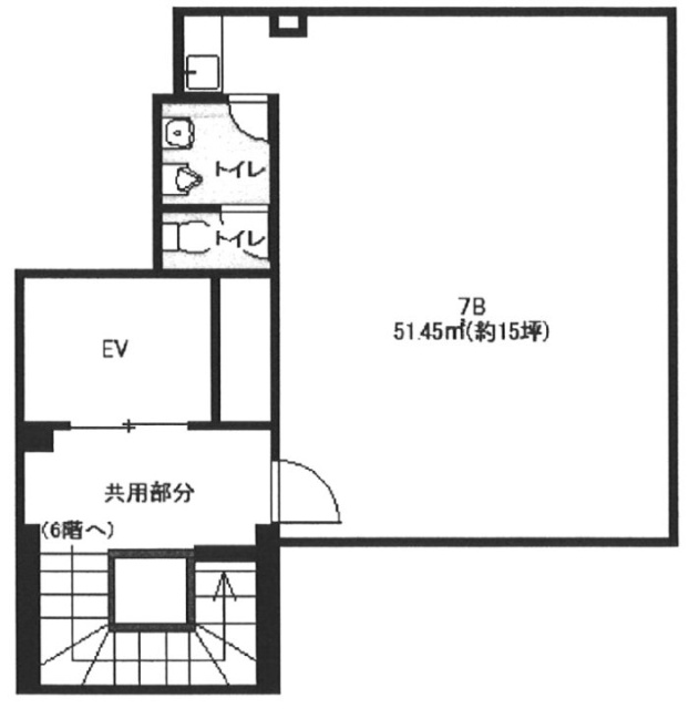 神保ビルB 間取り図