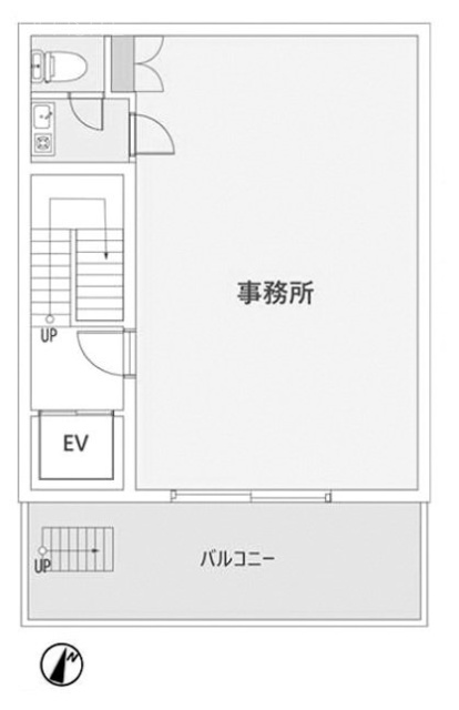 BM原宿4F 間取り図