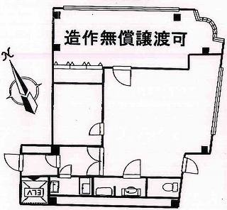 田創館ビル4F 間取り図