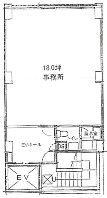 仲一ビル2F 間取り図