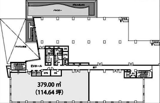 A-PLACE恵比寿南ビル南1 間取り図