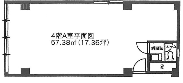 東販ビルA 間取り図