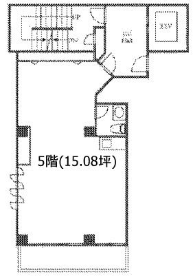 横浜TOビル5F 間取り図