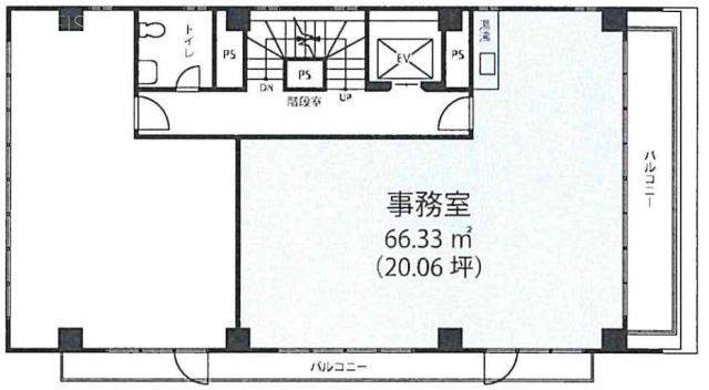 ノナカビル402 間取り図
