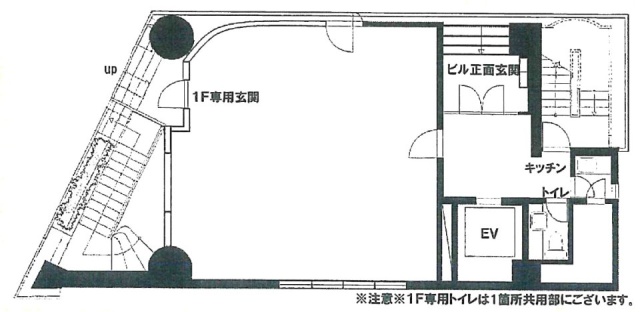 日宝須田町ビル1F 間取り図