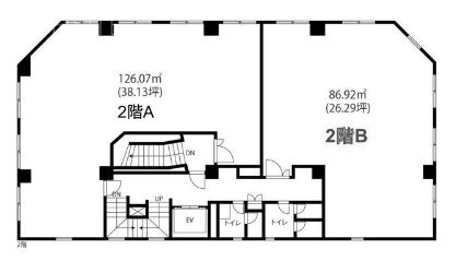 大晴ビルA 間取り図