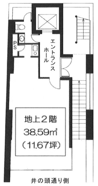 ルート神山町2F 間取り図