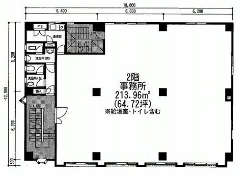 セガミビル2F 間取り図