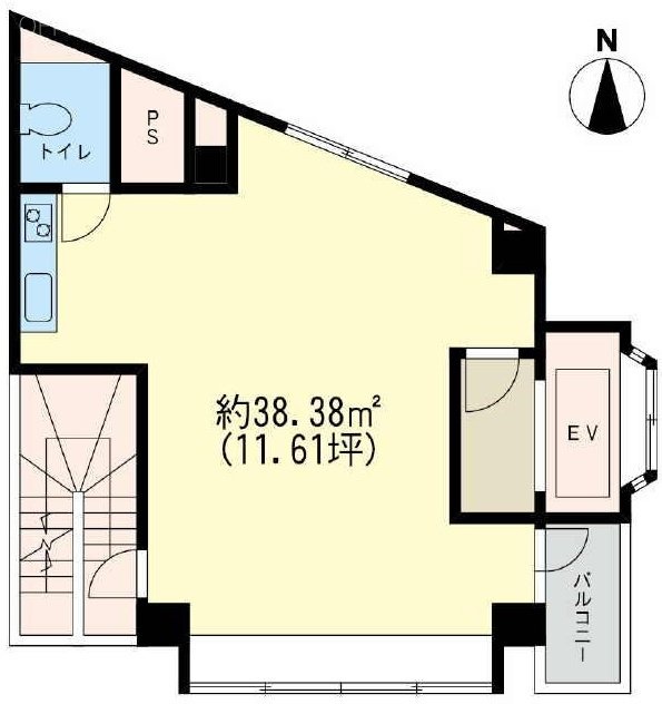 氷川ビル2F 間取り図