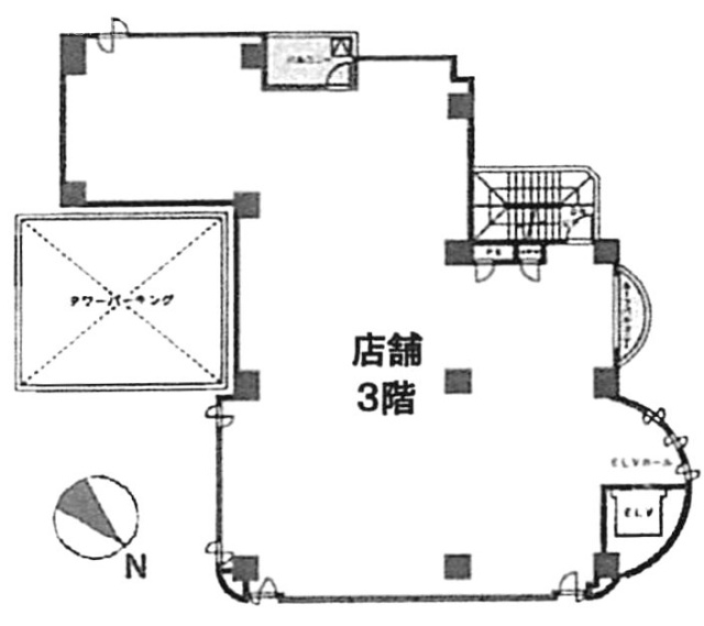 南青山MRビル3F 間取り図