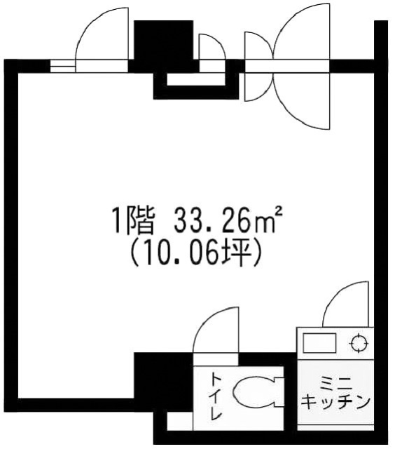 ダイアパレスプロミネントコート川崎ビル1F 間取り図