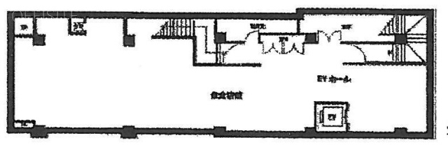 銀座サワモトビルB2F 間取り図