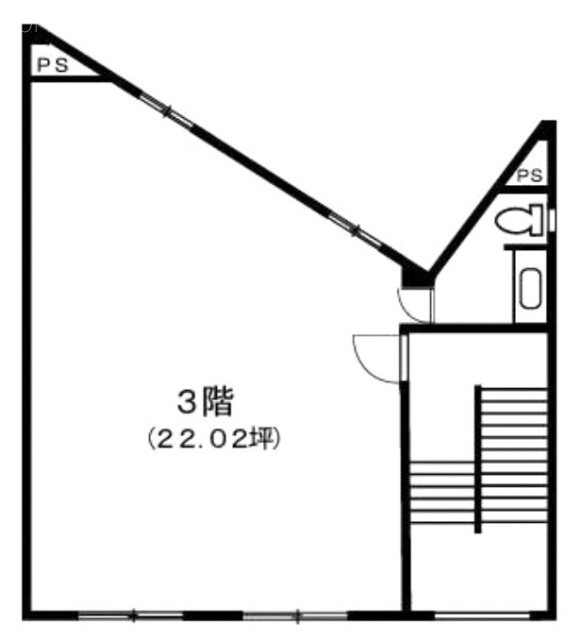 慶太ビル3F 間取り図
