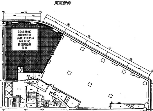 ダイヤ八重洲口ビル302 間取り図