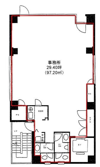 HF虎ノ門ビル9F 間取り図