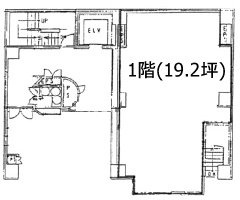 ユニコビル1F 間取り図