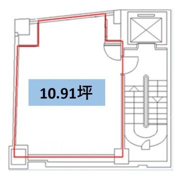 陽光銀座ビル4F 間取り図