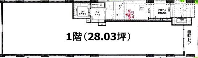 神楽坂S-one1F 間取り図