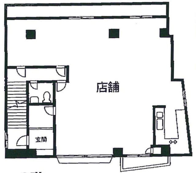 染谷ビル2F 間取り図