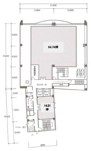 ティファニー銀座ビル9F 間取り図