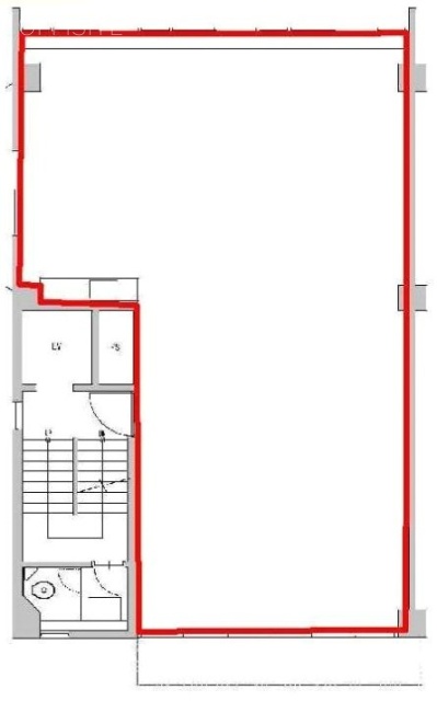 ワタナベビル5F 間取り図