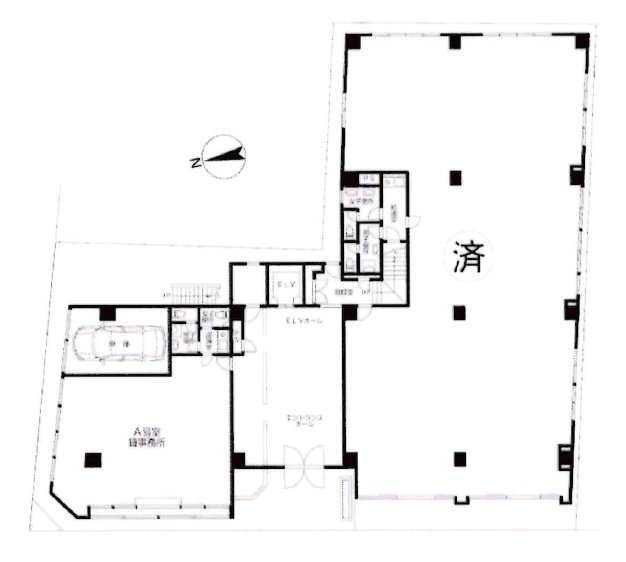 廣池ビルディングA 間取り図