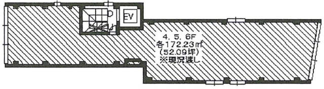 渋谷2丁目(新免)ビル5F 間取り図