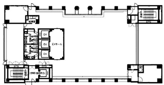 ニッセイ虎ノ門ビル3F 間取り図
