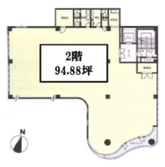 BIZ原宿ビル2F 間取り図