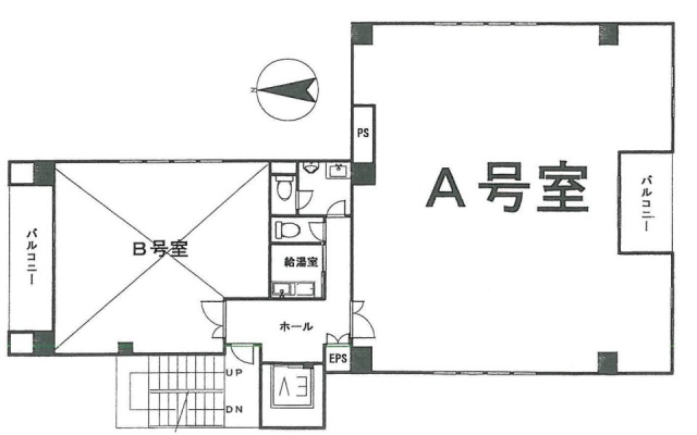 ウィスタリア東五反田ビルA 間取り図