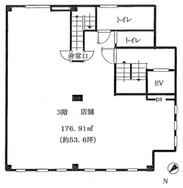 大豊ビル3F 間取り図