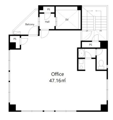 TSUJISANGYOビル5F 間取り図