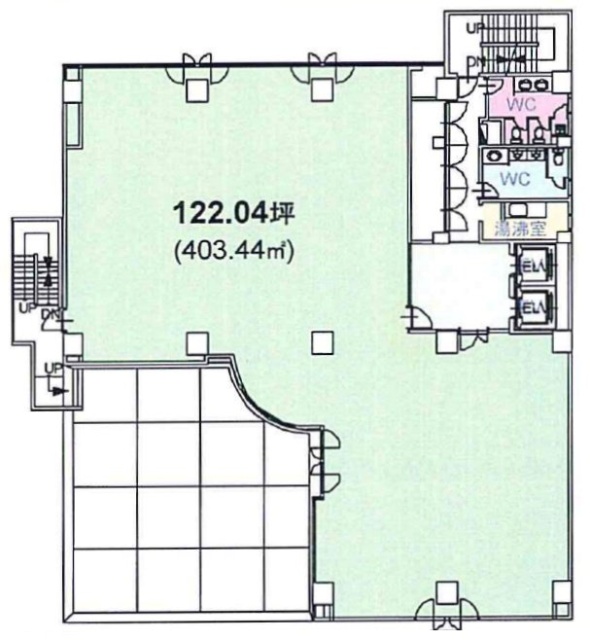 京急建設イマスビル5F 間取り図