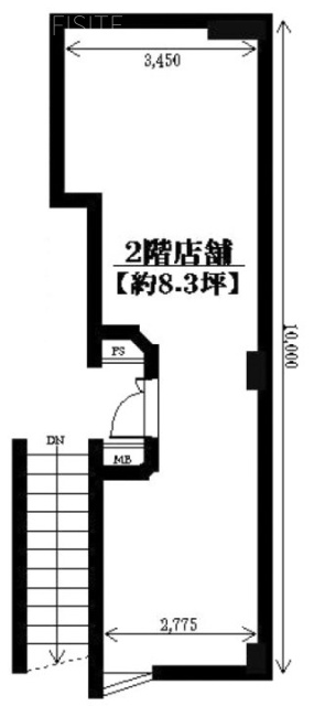 そしある学芸大ビル2F 間取り図