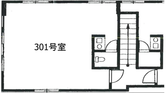 鈴木ビル301 間取り図