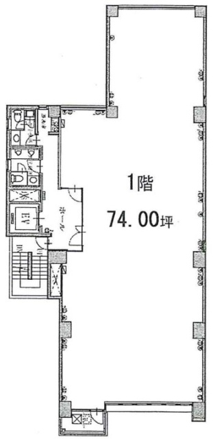 OS’85ビル1F 間取り図