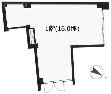 COMS中目黒Ⅰ1F 間取り図