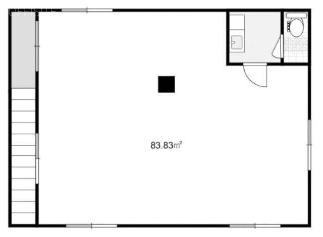 赤塚新町テナント2F 間取り図